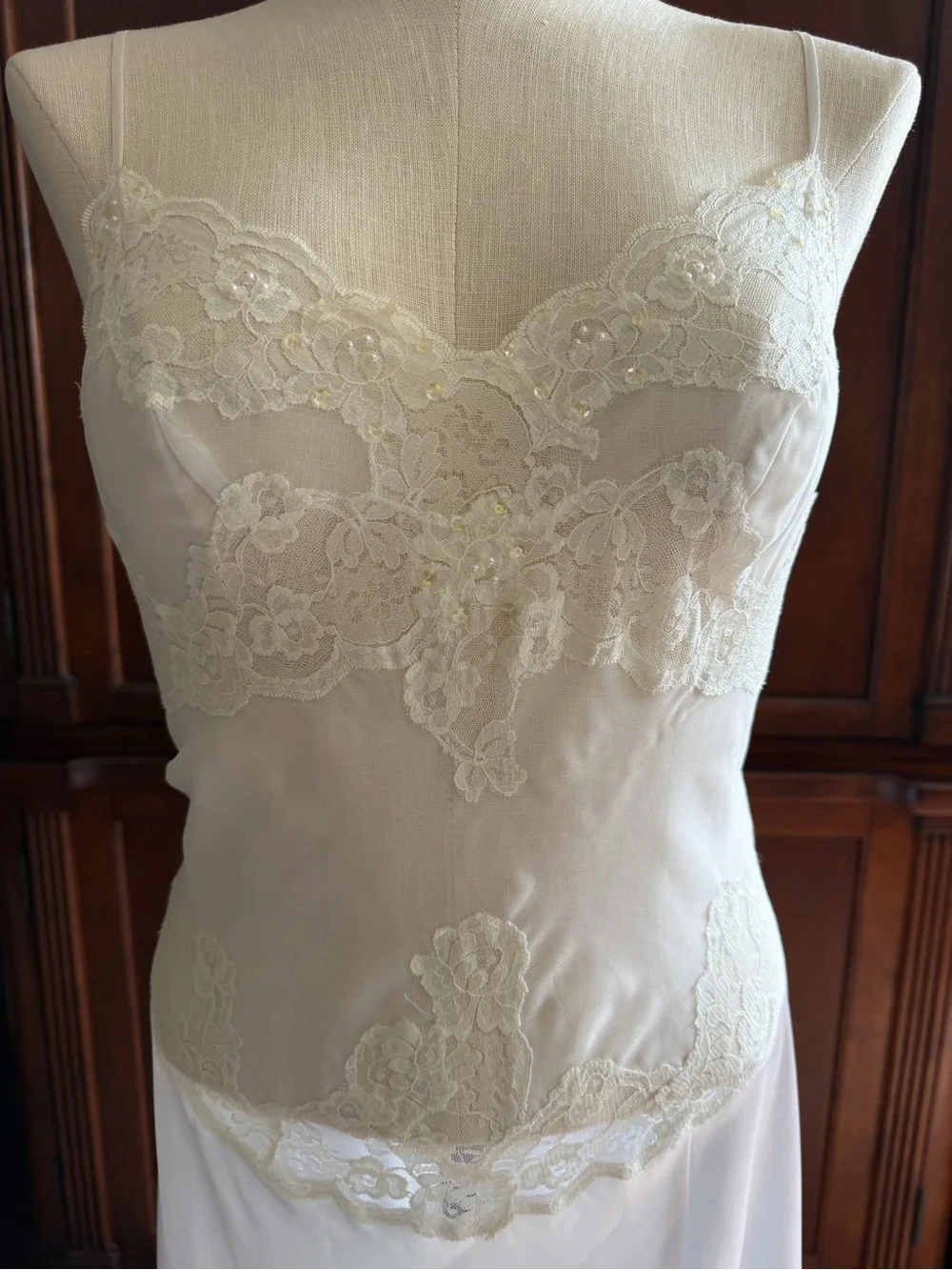 Frederick's of Hollywood Long Nightgown and Robe Bridal Set